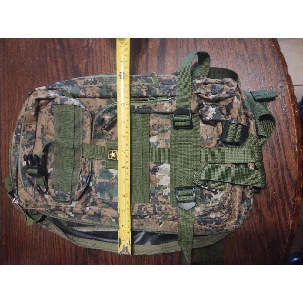 Military Tactical Backpack Large Army Molle Bag Rucksack Assault Pack - Picture 3 of 5